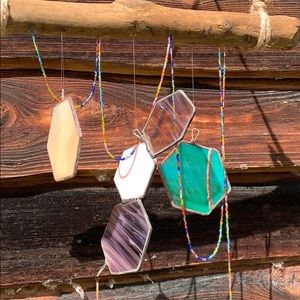 One of a kind! Honeycomb sun catcher!